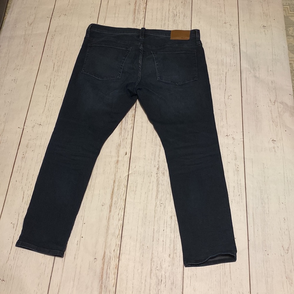 MADEWELL MENS SIZE W36 L30 BLUE SKINNY JEANS IN EXCELLENT CONDITION